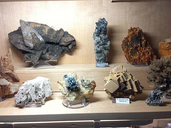 collezione minerali